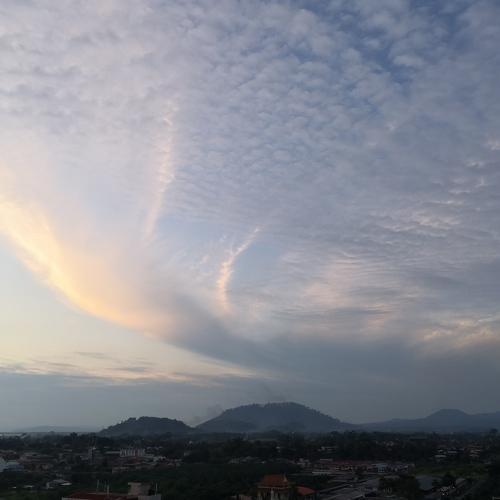 Cloudy at higher hotel