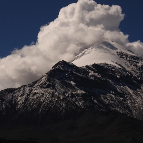 Citlaltepetl visto desde puerto Nacional,Puebla