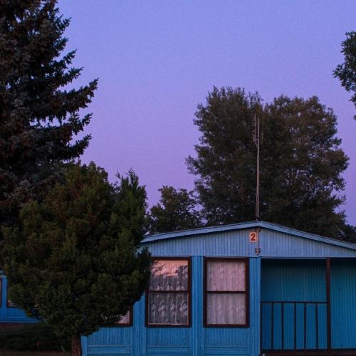 Suburban sunset
