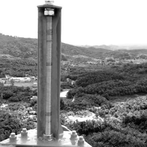 a view from top of tower..