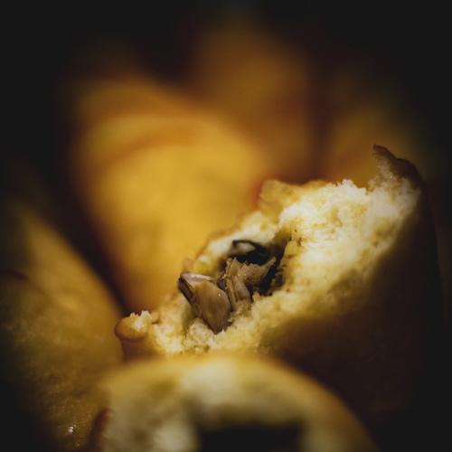 Panada cake filled with tuna