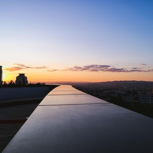 Picturesque sunset