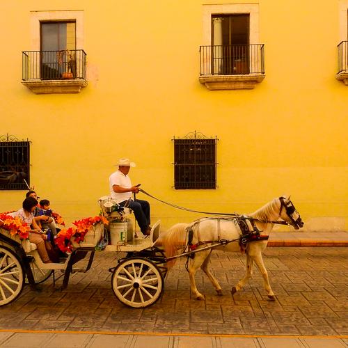 Traditional Streets in Mexico