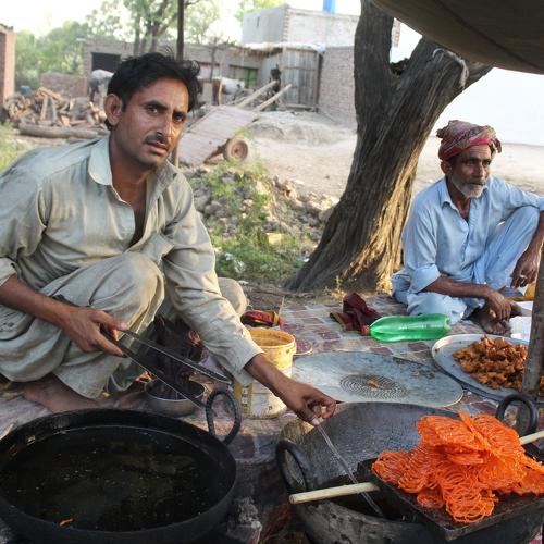 Jalebi Local street food rural punjab