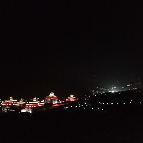 Tashichhodzong, The Seat of His Majesty the King of Bhutan.