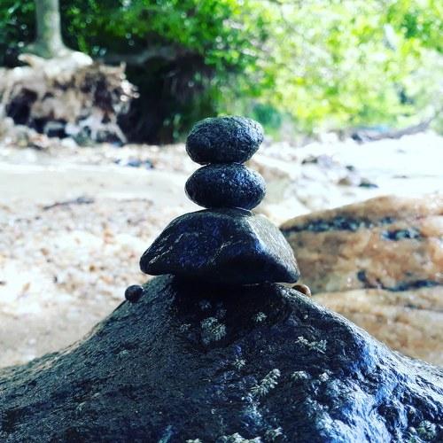 Stones near by the seaside