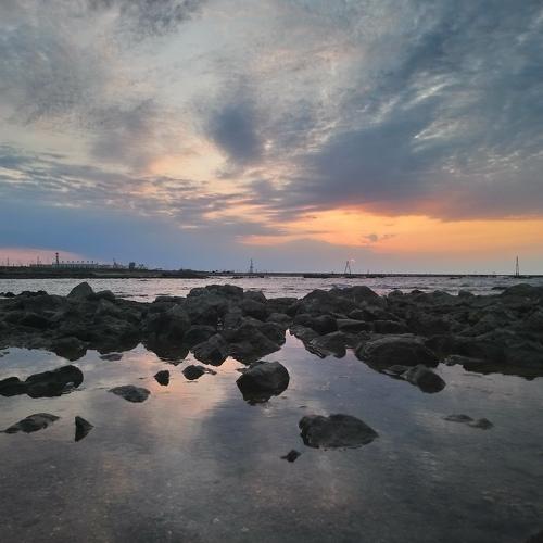 Pirallahi island (Khazar sea)