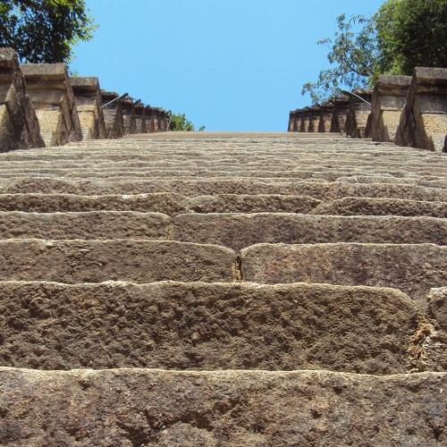 Stone stairs to heaven