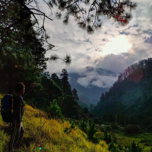Sunshine and valley