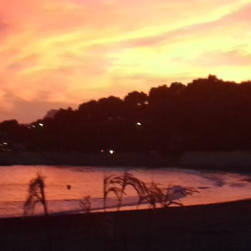 Dramatic sunset