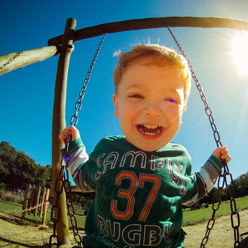 At the playground!!