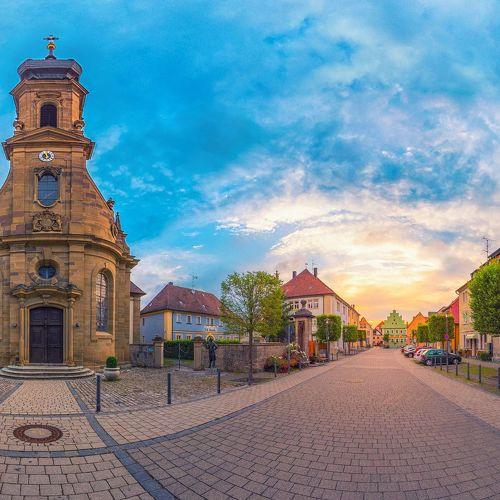 Kitzingen at early morning