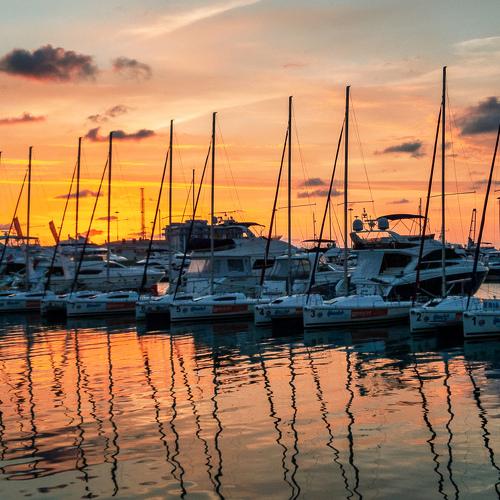 Sea port