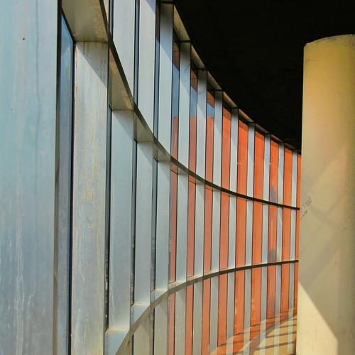The walls of the glass