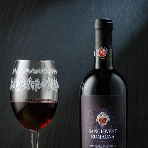Wine and glass