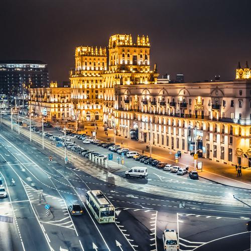 Night city Minsk