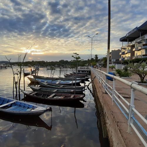 Dawn on the Tapajós River.