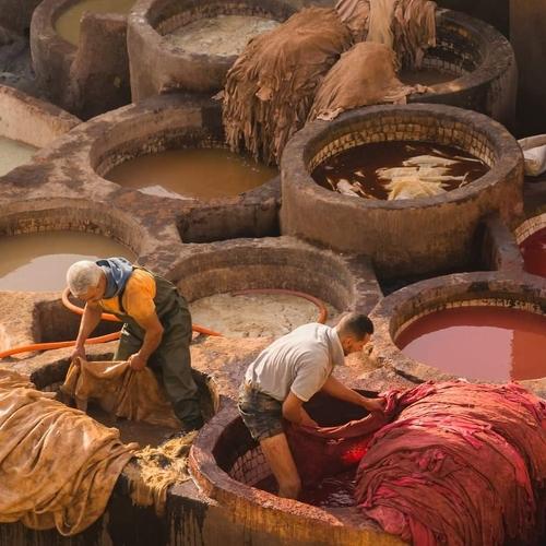 Leather workers