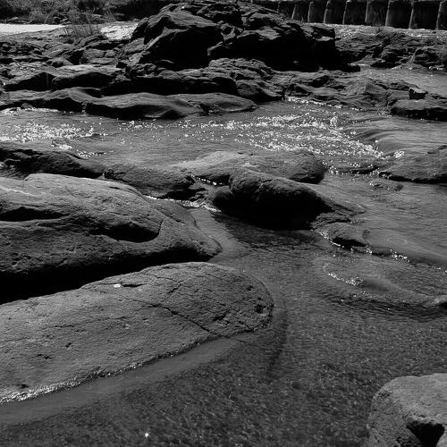 Rock and river