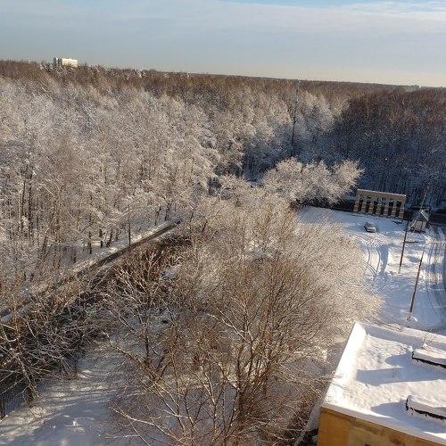 Зима в Москве