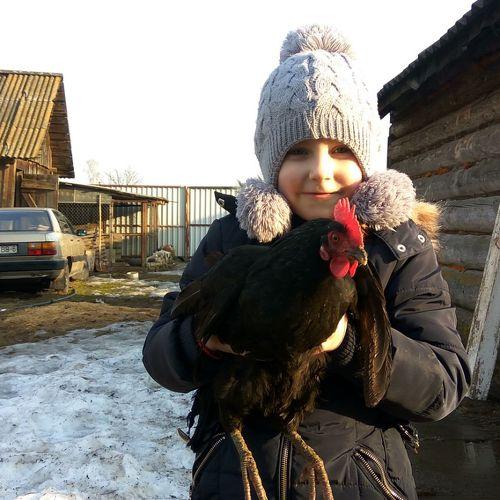 В деревне)))