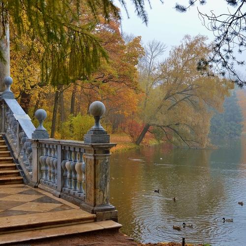 Мраморный мост, Екатерининский парк .