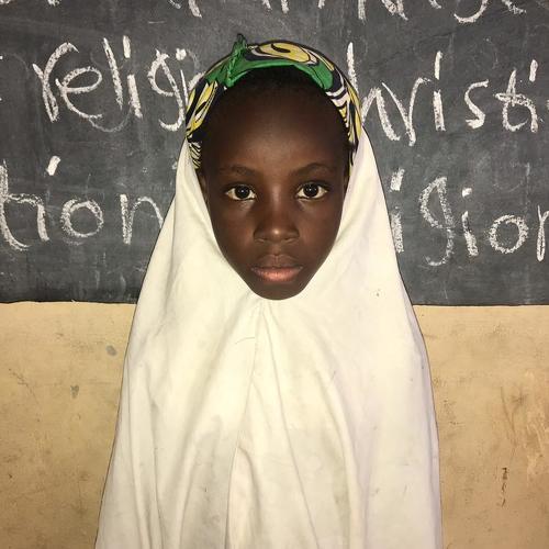 Innocent look on an orphan