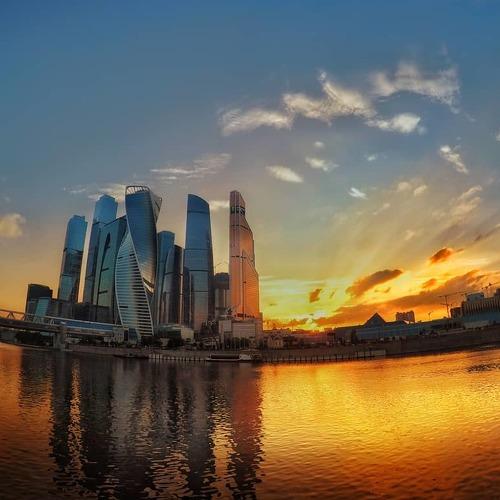The sunset time