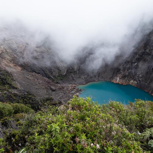 Caída de la neblina.