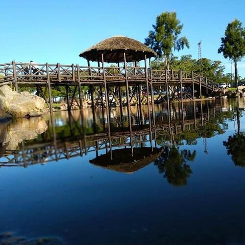 Puente de parque Centenario.