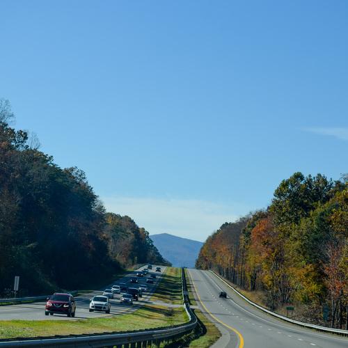 Marvelous Landscape View of Ashville, North Carolina, USA