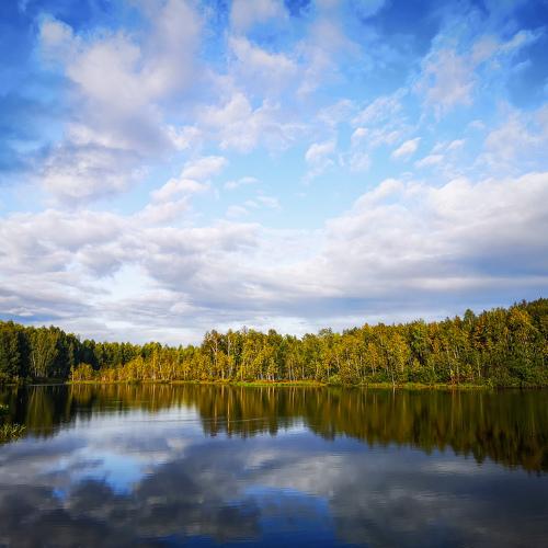 Зеркальная гладь. Mirror surface.
