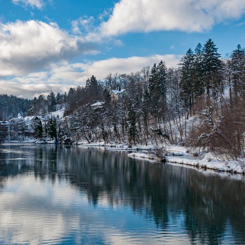 Beautiful Winter at Füssen, Germany