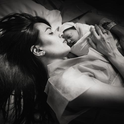 новорожденная  мама