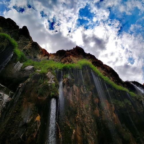 Sky waterfall