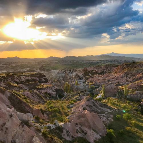 Cappadocia sunset