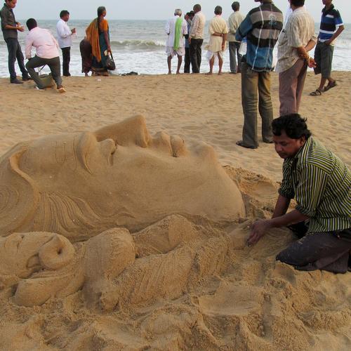 Amazing sand art