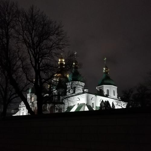 Church at night