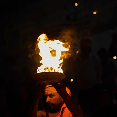 Worship of Ganga.