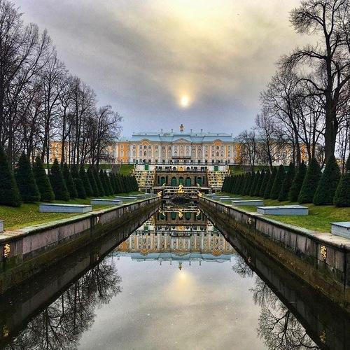 Осень в нижнем парке.