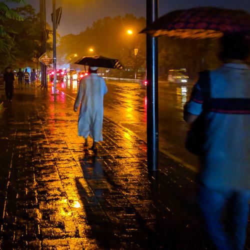 A midnight rain