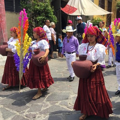 Festival in colonial Panchimalco