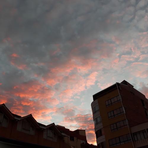 Amanecer colorido