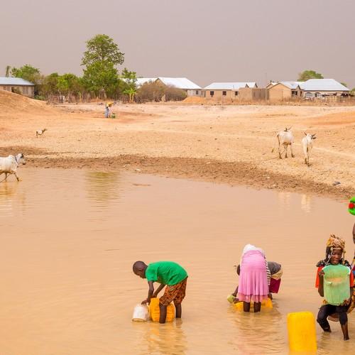 DRYING UP WATER SOURCE