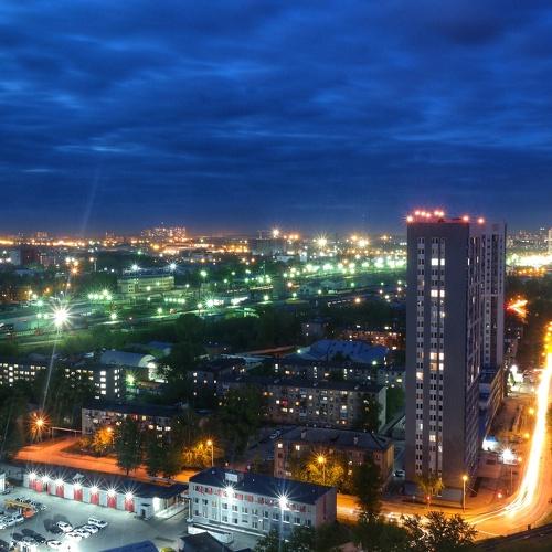 Ночной Екатеринбург