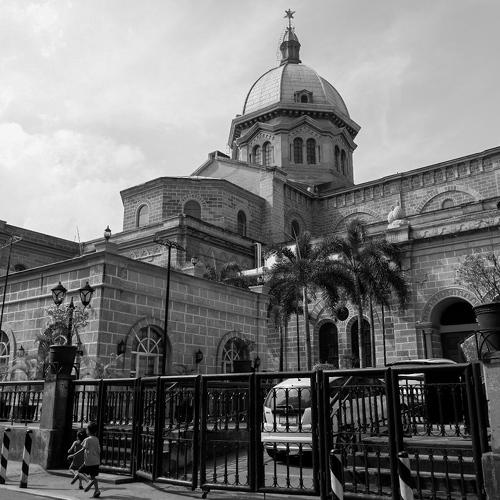 Manila Cathedral Side Street