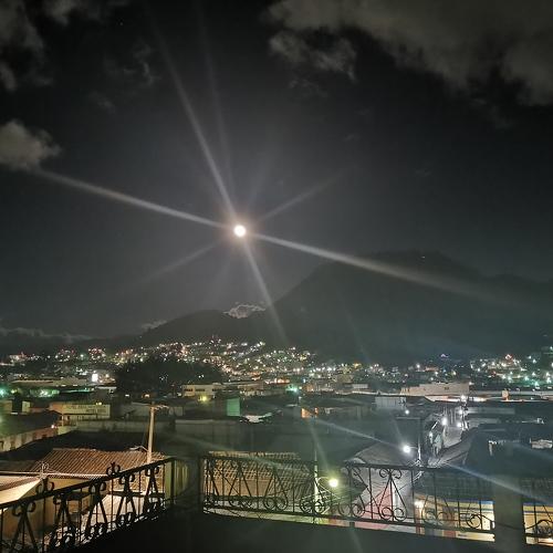 La hermosa luna