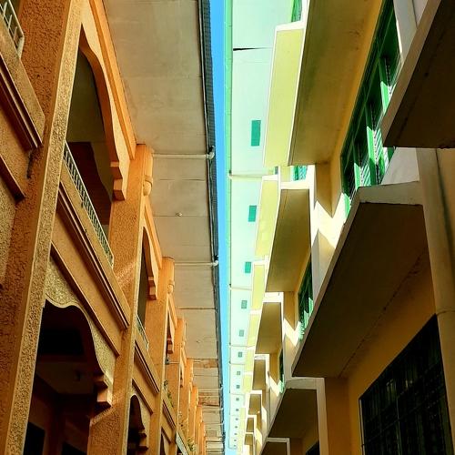 Empty Corridor amidst COVID-19