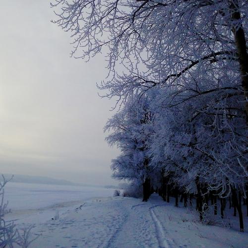 Зимняя Набережная Камы