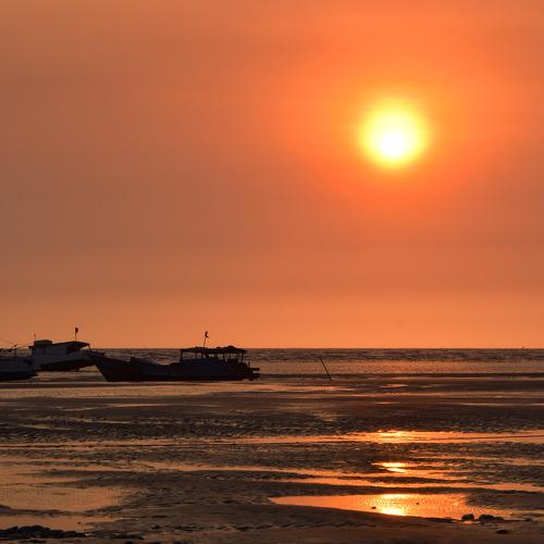 Sunset at Payum Beach, Merauke, Indonesia